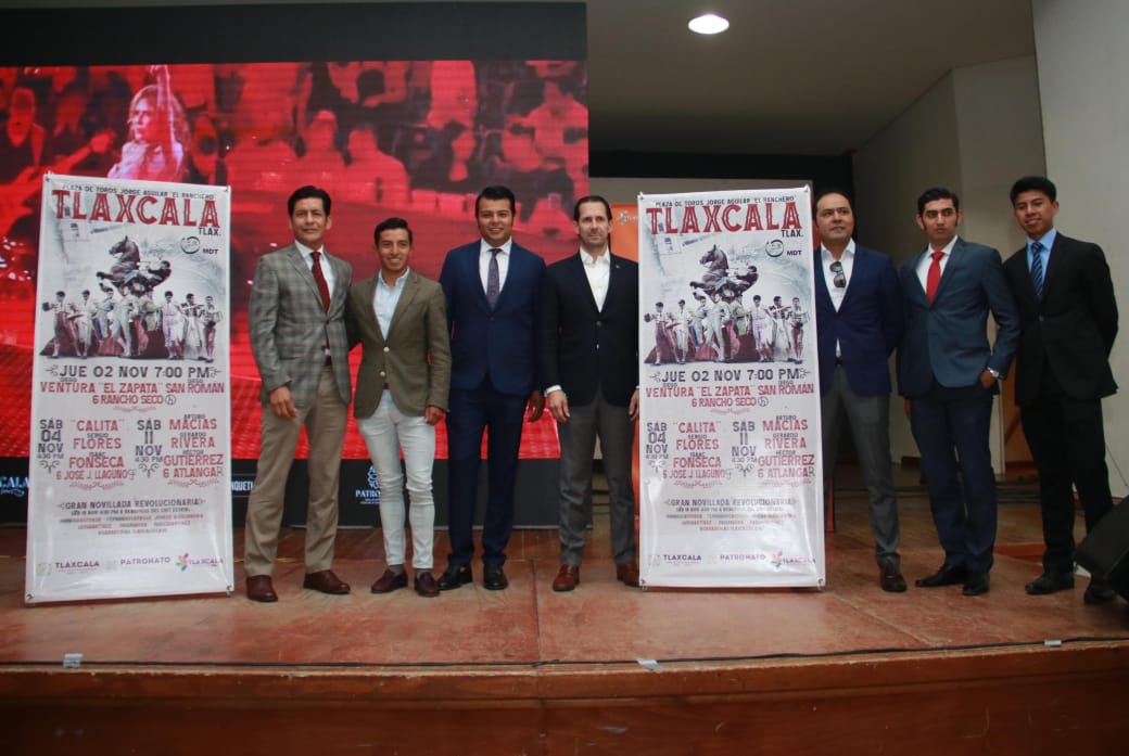 Presentan los Carteles Taurinos de la Feria Tlaxcala 2023